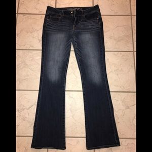 American Eagle Kick Boot Jeans Size 10 Long